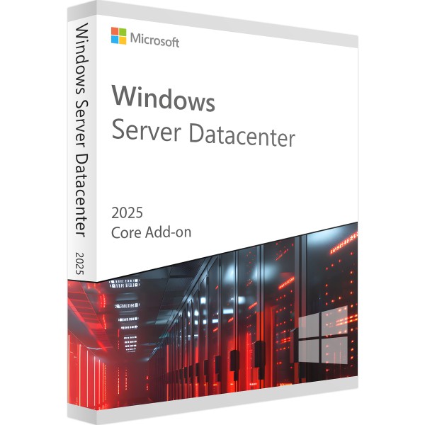 Windows Server 2025 Datacenter Core Add-on-Erweiterungslizenz