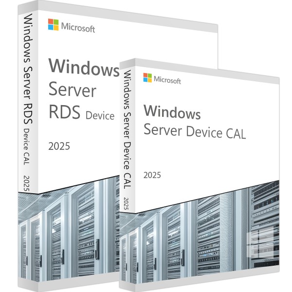 Microsoft RDS Device CALs + Device Zugriffslizenz 2025